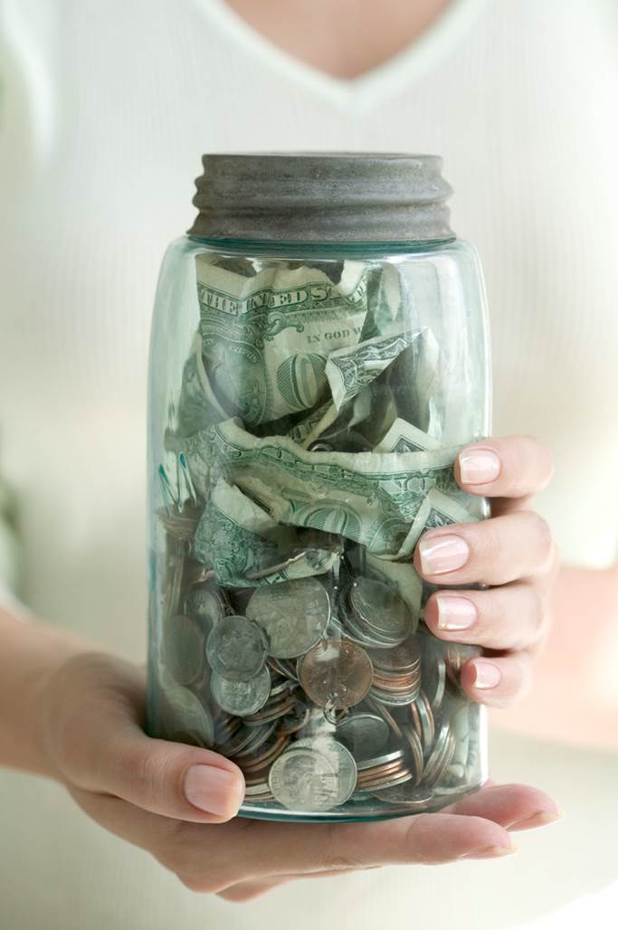 Money In Jar