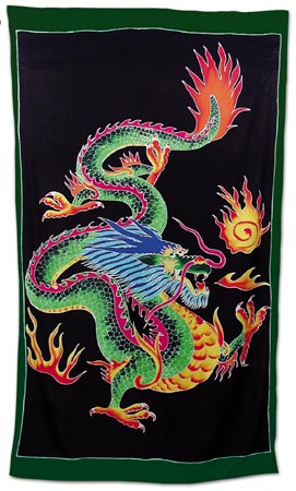 Green Fire Dragon